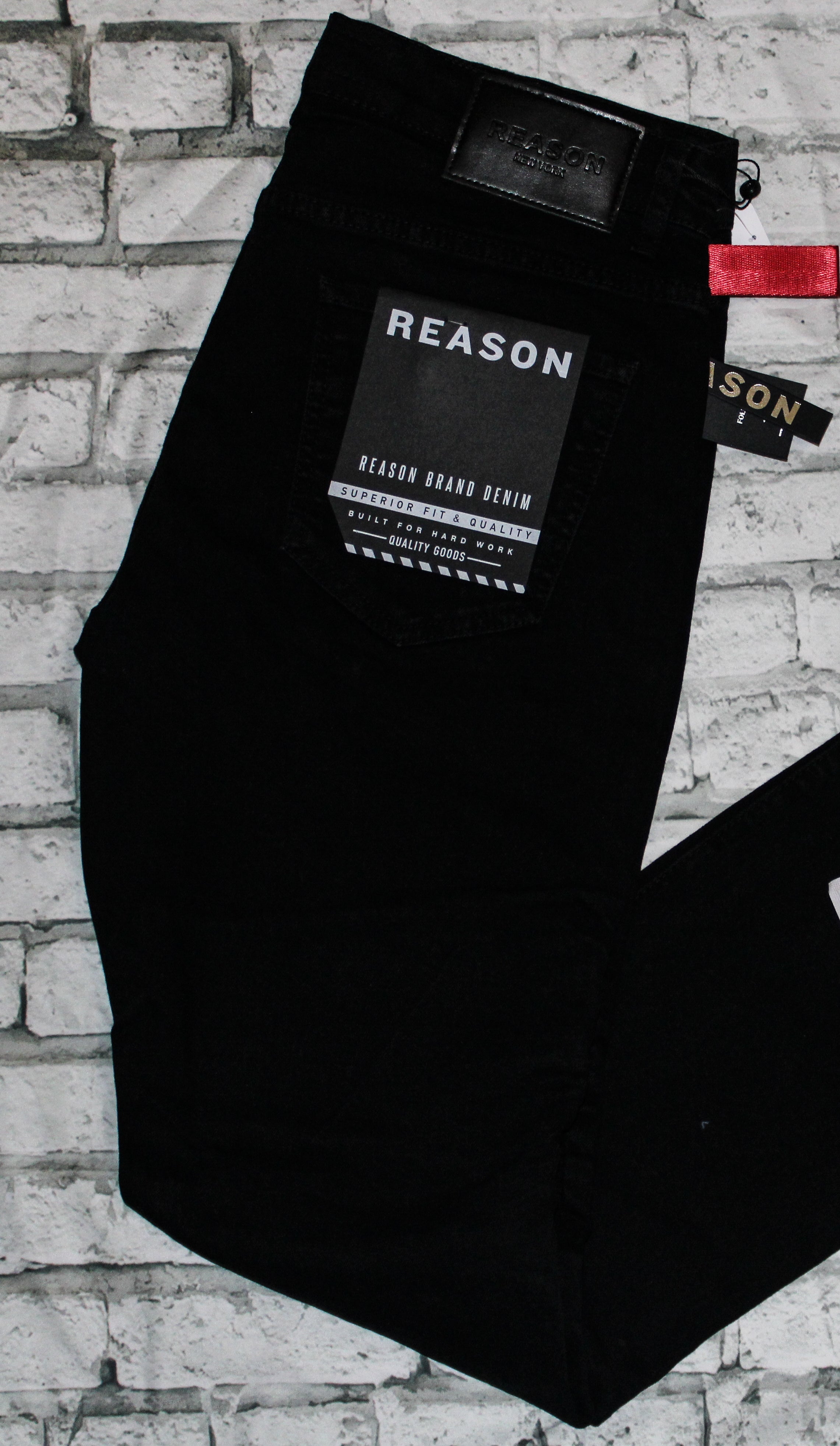 Reason - Black Denim Jeans – B22 Clothing Co.